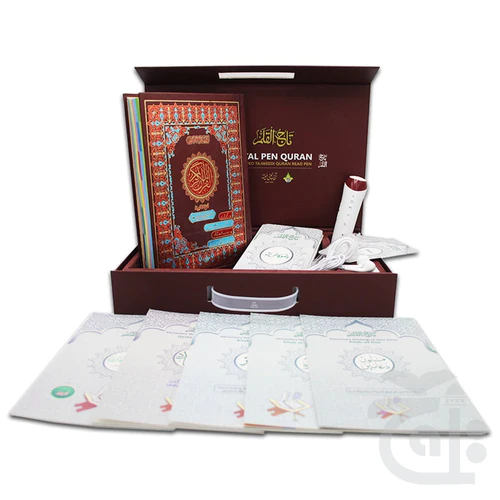 Quran Read Pen Fateh ul Hameed Special Edition Point Pen Colour Coded Tajweed Rules With Delicate Case Digital Quran PQ865D