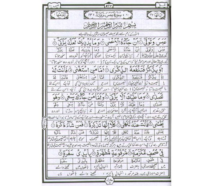 Hafiz Nazar Ahmed Quran Word for Word Translation in Urdu, 3 jild volumes - Image 2