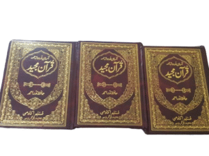 Hafiz Nazar Ahmed Quran Word for Word Translation in Urdu, 3 jild volumes